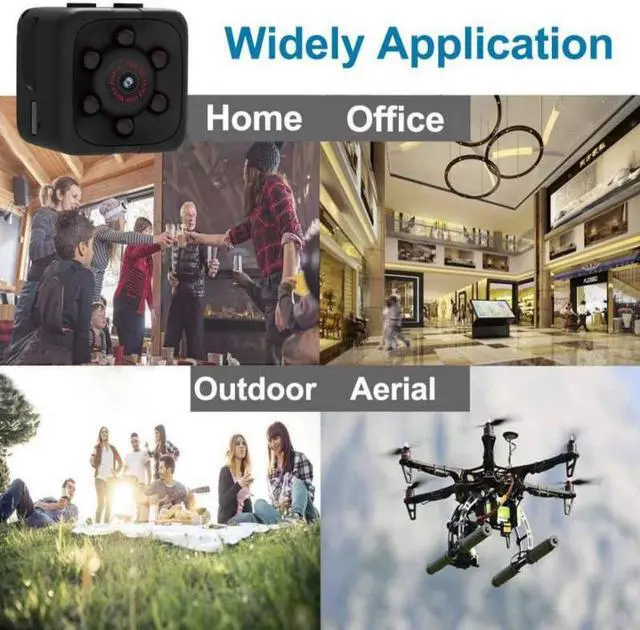 Alt view image 4 of 5 - Mini Camera with HD 1080P DV Mini Camcorders Sport Camera Car DVR Night Vision Video Voice Recorder Micro Action Camera