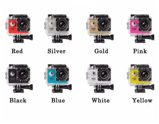 Alt view image 4 of 5 - Outdoor Sport Action Mini underwater Camera 480P Full Waterproof Cam DV  Screen Water Resistant Video Surveillance