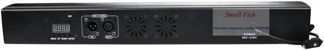 Alt view image 5 of 5 - Light 24x3W LED Wall Washer LED UV DMX512 Stage Light Bar Black Party DJ Disco Light For Christmas Indoor Stage Lights