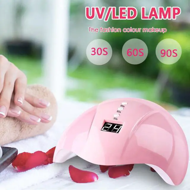 Alt view image 3 of 5 - 36W Gel Lamp Portable LED Nail Light Intelligent Induction Nail Gel Polish Nail Lamp Profession Uv Lamp Nail Dryer Manicure Tool
