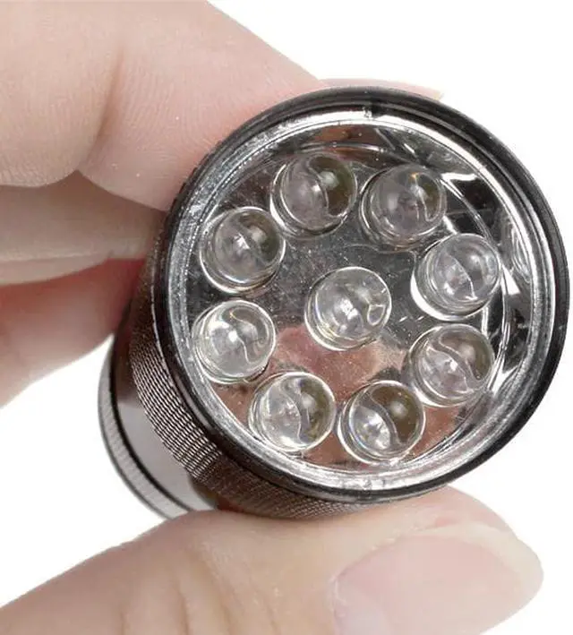 Alt view image 4 of 5 - 3W Mini 400Lm LED UV 395NM Counterfeit Light Fluorescent Agent Detection Lighting Ultraviolet Flashlight for Money Detector