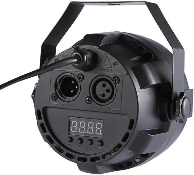 Alt view image 2 of 5 - Par 12LED RGB 3IN1 12x4W UV stage ing effect DMX 512 Club disco party dance KTV projector Bar