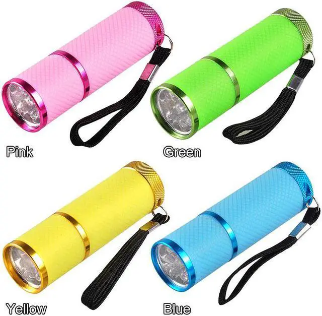 Alt view image 3 of 5 - Led Lamp Nail Light for UV Light Nail Polish Dryer Mini Flashlight Torch for Nail Art Manicure Tools 8 Colors To Chose