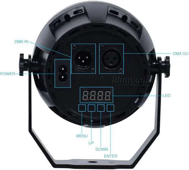 Alt view image 3 of 5 - led uv light 18x3W Ultraviolet Black Lights for ty Bar Club DJ Dsico KTV Wedding Pub Church Show