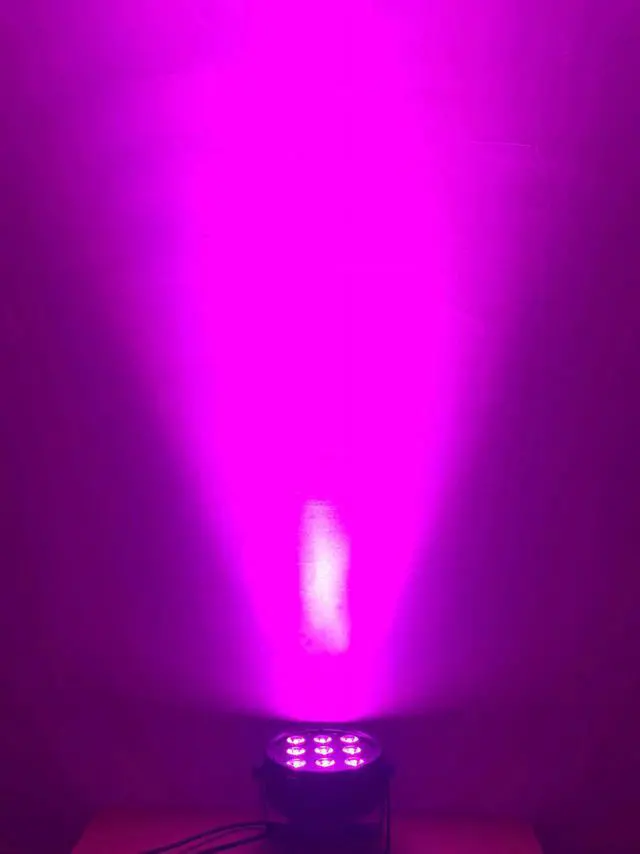 Alt view image 5 of 5 - 9x18W led par light 6in1 RGBWA UV Led Stage Light LED Flat SlimPar dj lights led Strobe Equipments Controller