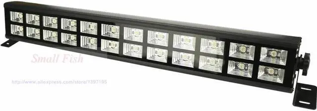 Alt view image 3 of 5 - Light 24x3W LED Wall Washer LED UV DMX512 Stage Light Bar Black Party DJ Disco Light For Christmas Indoor Stage Lights