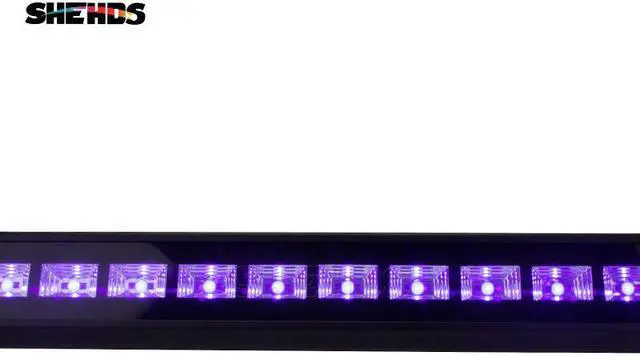 Alt view image 2 of 5 - Seller LED Stage Light Bar 12x3W UV Color Led Wall Wash DMX Stage Light Effect For Disco DJ KTV Club Home Entertainment