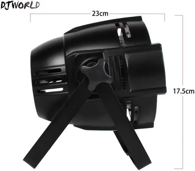 Alt view image 5 of 5 - 2PCS LED Par Light 18x18W RGBWA+UV 6IN1 Cast Aluminum PowerCon Wash Effect For Dj Disco Party Dance Floor Theater Light