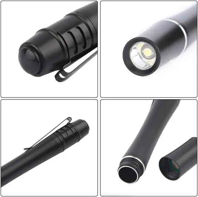 Alt view image 4 of 5 - UltraViolet LED Mini Pen Light Nurse Inspection Pen Lamp LED Flashlight Ultraviolet Medical Pen Lamp