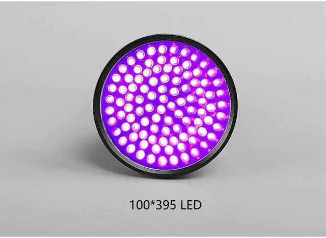 Alt view image 5 of 5 - UV Flashlight Black light UV Lights 100 395nm torch LED  Pet Urine Detector For Dog/Cat Urine Portable Light