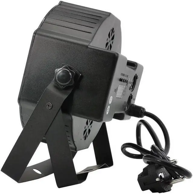 Alt view image 4 of 5 - 12x12w 12x18w led Par light RGBW/RGBWA UV 4in1/6in1 flat par led dmx512 disco light professional stage dj equipment