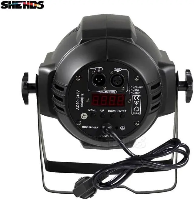 Alt view image 5 of 5 - LED Par COB 100W RGBWA+UV 6in1 High Power Aluminium Case Stage Lighting with Dmx512 Control 5 Colors Available