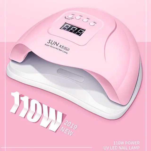 Alt view image 6 of 7 - 110W UV LED Nail Lamp Nail Dryer LCD Display Ice Lamp Manicure Gel Nail Lamp Drying Lamp For Gel Nail Art Drying Auto Sensor