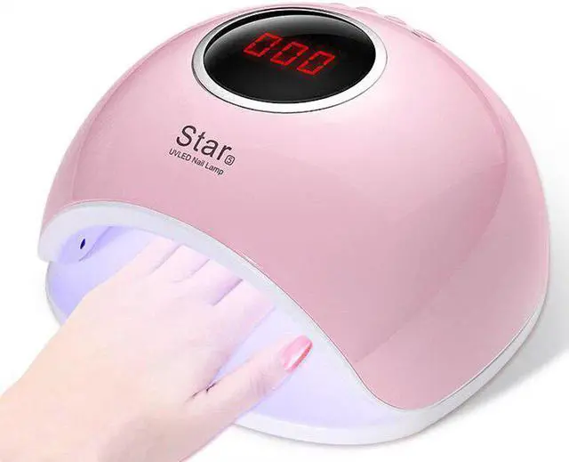 Main image of 5 UV Nail Lamp High Power Nailpolish Dryer UV Gel Polish Curing Light LED Nail Art Lamp