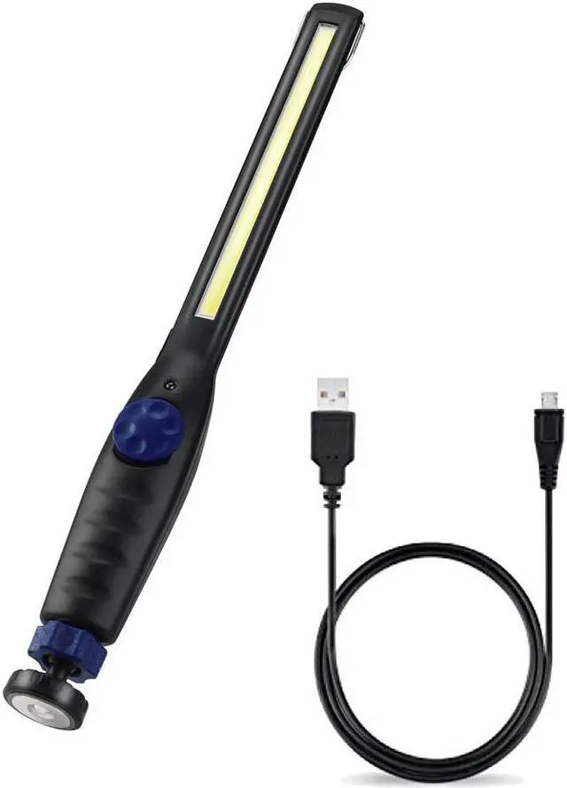 Alt view image 2 of 5 - 2019 New Arrival USB Rechargeable COB LED Slim Work Light Lumen Mechanic Work Shop Slim COB LED Rechargeable Work Light #20