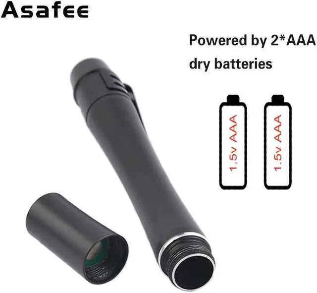 Alt view image 5 of 5 - UltraViolet LED Mini Pen Light Nurse Inspection Pen Lamp LED Flashlight Ultraviolet Medical Pen Lamp