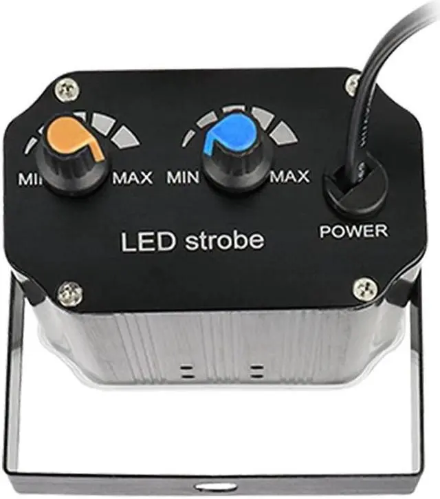 Alt view image 4 of 5 - Mini Le isco Light 48 LE RGB UV White Strobe Light Music Soun Activate Flash Stage Light Christmas ecorations For Home