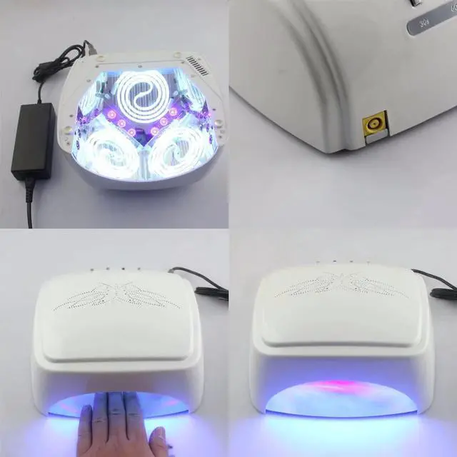 Alt view image 2 of 5 - 60W Nail Dryer CCFL LED UV Nail Lamp Quick Drying Gel Polish Auto-induction Lamp Of Manicure Machine Salon Nail Art Tools