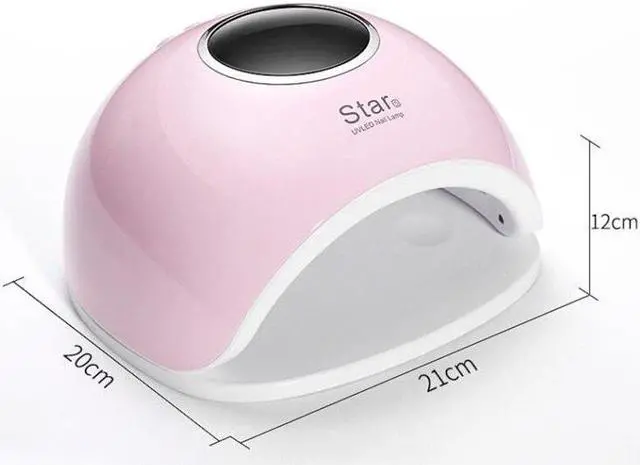 Alt view image 3 of 5 - 5 UV Nail Lamp High Power Nailpolish Dryer UV Gel Polish Curing Light LED Nail Art Lamp