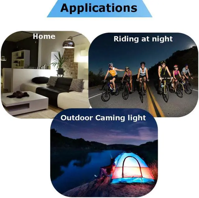 Alt view image 5 of 5 - Bright Torch Hiking Strong Light Outdoor Lantern Flashlight Portable Direct Charging Solar Rechargeable Emergency Lamp UV