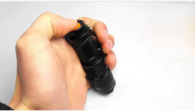Alt view image 4 of 5 - 2020 new 365nm 395nm mini uv led flashlight torch lamp blacklight light torcia uv linterna