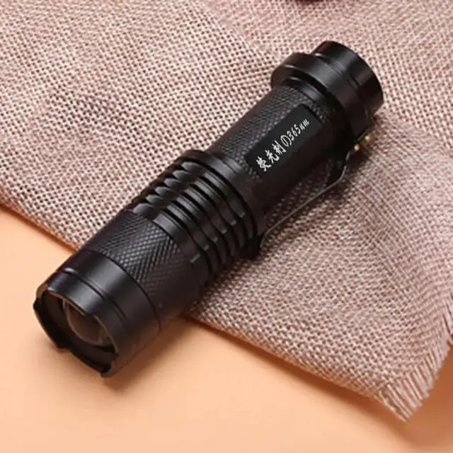 Alt view image 3 of 5 - Detector Ultra Violet LED Flashlight 395nm Inspection Lamp Torch Pet Stains Scorpions Led  Flashlight Torch Light  Lamp