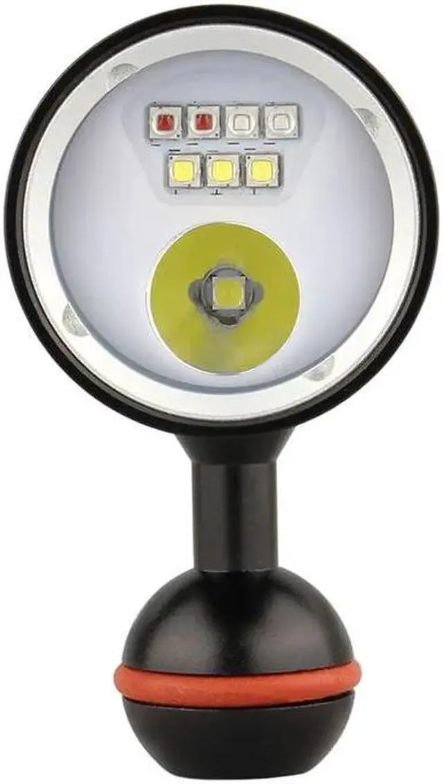 Alt view image 2 of 5 - Diving Flashlights L2 UV LED Lamp Diving Video Light Scuba Dive Torch Underwater lanterna  100m Waterproof Searchlight