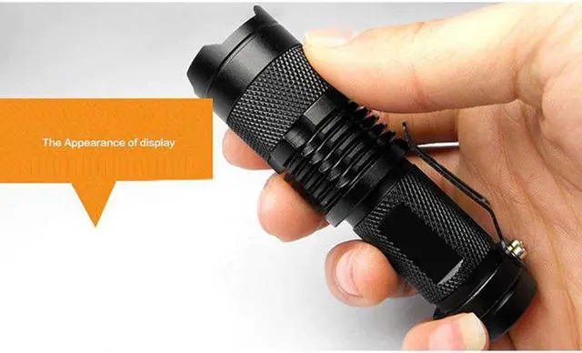 Alt view image 2 of 5 - 2020 new 365nm 395nm mini uv led flashlight torch lamp blacklight light torcia uv linterna