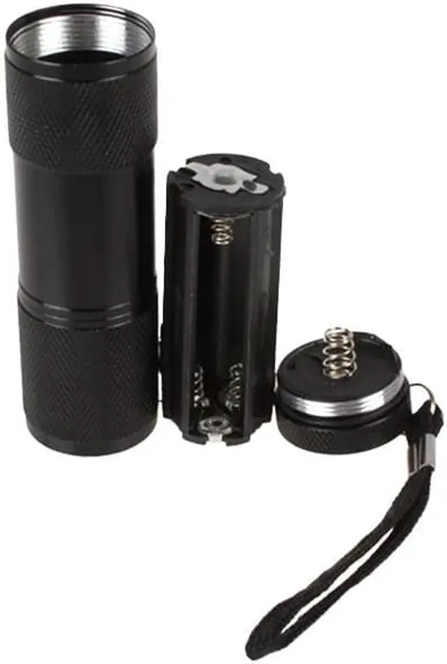 Alt view image 5 of 5 - 3W Mini 400Lm LED UV 395NM Counterfeit Light Fluorescent Agent Detection Lighting Ultraviolet Flashlight for Money Detector