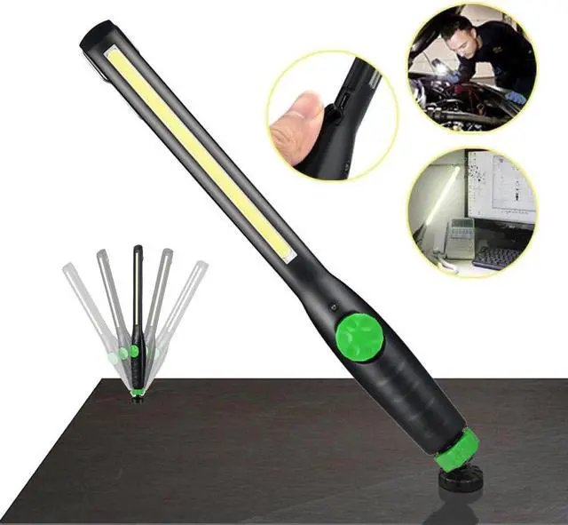 Main image of 2019 New Arrival USB Rechargeable COB LED Slim Work Light Lumen Mechanic Work Shop Slim COB LED Rechargeable Work Light #20