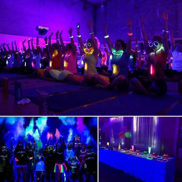 Alt view image 5 of 5 - 9 LED UV Party Disco Christmas Bar Black Lamp UV Violet Wall Washer LED Stage Effect Lights Blacklight Spot Light for Birthday E
