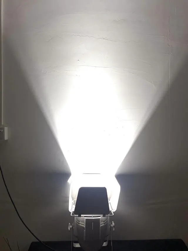 Alt view image 3 of 5 - 200W COB LED par light  With Barn Doors RGBWA UV 6in1/RGBW 4in1/RGB 3in1/ Warm White Par64 led wash dj light Stage Dmx controll