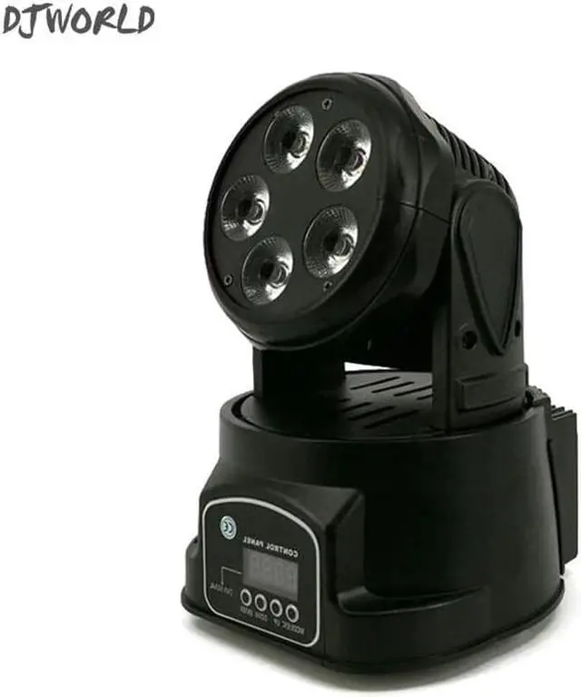 Alt view image 5 of 5 - Head LED Wash 5x18W RGBWA+UV Stage Lighting 6in1 RGBWA+UV For Disco DJ Party KTV Lights Stroboscope Club And Bars