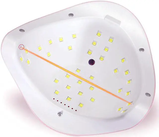 Alt view image 4 of 5 - 110W UV LED Lamp With 36 Leds For Nails Dryer Ice Lamp For Nail Lamp Drying Gel Varnish 30s/60s/90s Auto Sensor Manicure Tools