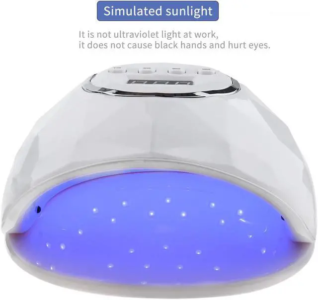 Alt view image 5 of 5 - 86W UV LED Lamp DIY Home Nail Art Dryer 39 Pcs LED Gel Polish Fast Curing Nail Lamp Smart Auto Sensor Timer Manicure Machine