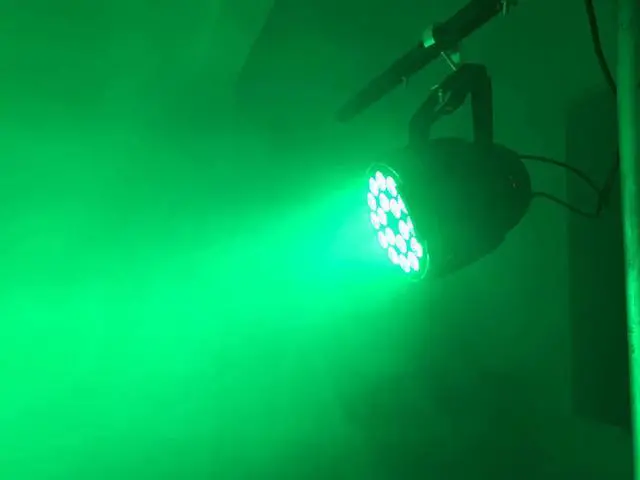 Alt view image 4 of 5 - 18x18w 6in1 rgbwa+uv  led par light DJ Par Cans  Aluminum alloy  dmx 512 light dmx Strobe wash lighting Stage lighting effects