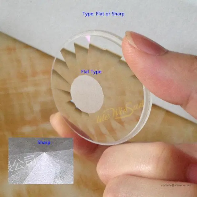 Alt view image 5 of 5 - 10pcs Beam 5R 7R Beam 280W Lighting Accessories Prism/Ultraviolet Glass(UV Glass)/Colorful Glass