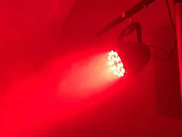 Alt view image 5 of 5 - 18x18w 6in1 rgbwa+uv  led par light DJ Par Cans  Aluminum alloy  dmx 512 light dmx Strobe wash lighting Stage lighting effects