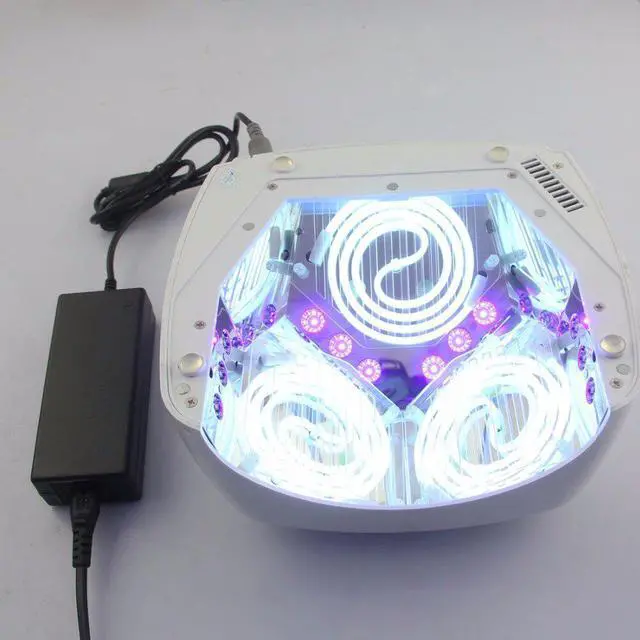 Alt view image 3 of 5 - 60W Nail Dryer CCFL LED UV Nail Lamp Quick Drying Gel Polish Auto-induction Lamp Of Manicure Machine Salon Nail Art Tools