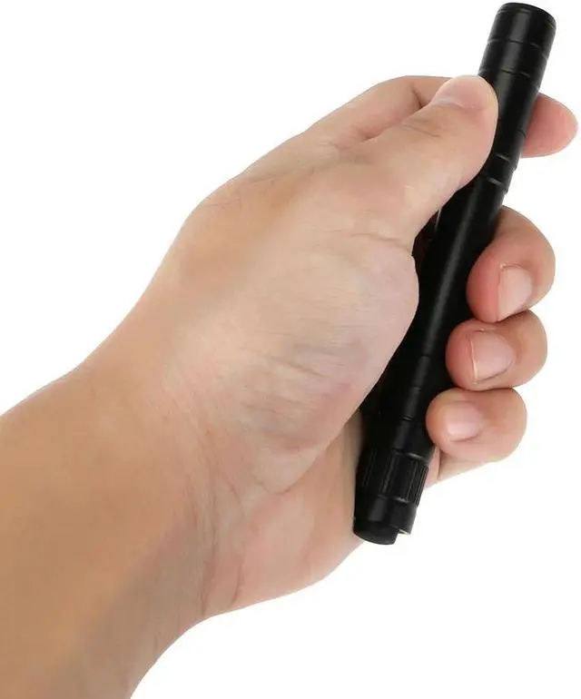 Alt view image 5 of 5 - LED Flashlight UV Light Torch Ultra Violet Battery-Powered Handheld Pen Light Tactical Pocket Torch White/UV Light 2 in 1