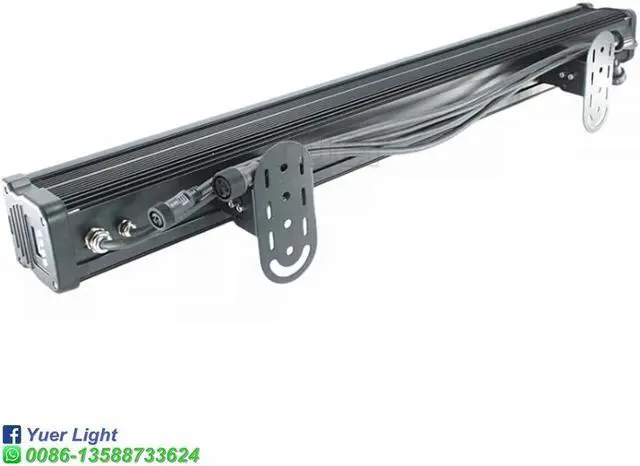 Alt view image 5 of 5 - 4Pcs/Lot Pixel 18X18W RGBWA-UV LED 6IN1Waterproof Wall Washer Light DMX512 LED Bar Wedding Light DJ Disco Party Wall Wash Lights