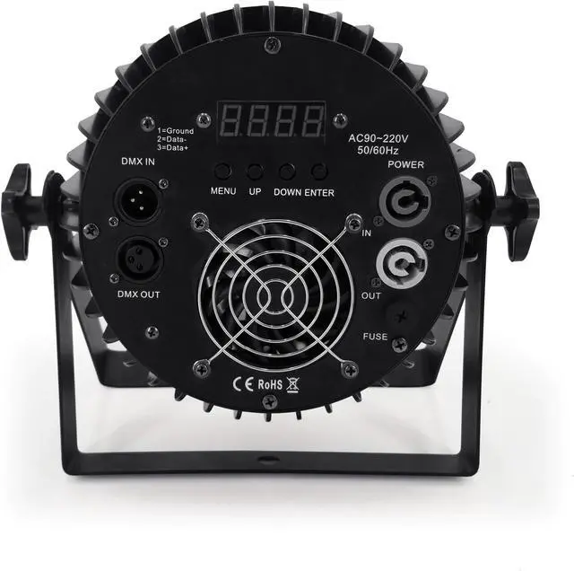 Alt view image 4 of 7 - 4X24x18W LED Par light with flying housing RGBWA UV 6in1 dj stage light for professional stage lighting dj wash light