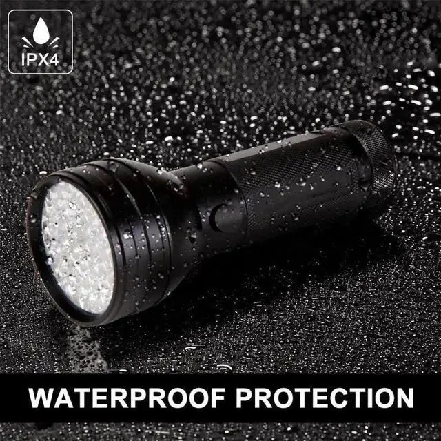 Alt view image 5 of 5 - UV Flashlight Black Light, 9 12 21 51 LED 395 nM Ultraviolet Torch Blacklight Detector for Dog Urine, Pet Stains and Bed Bug z50