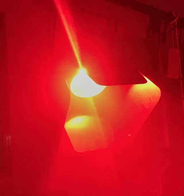 Alt view image 4 of 5 - 200W COB LED par light  With Barn Doors RGBWA UV 6in1/RGBW 4in1/RGB 3in1/ Warm White Par64 led wash dj light Stage Dmx controll