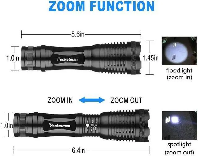 Alt view image 2 of 5 - 7000LM 2 in 1 UV LED Flashlight 395nm Ultraviolet Urine Detector Purple/White Light UV Torch for Carpet Pet Urine Catch Scorpion