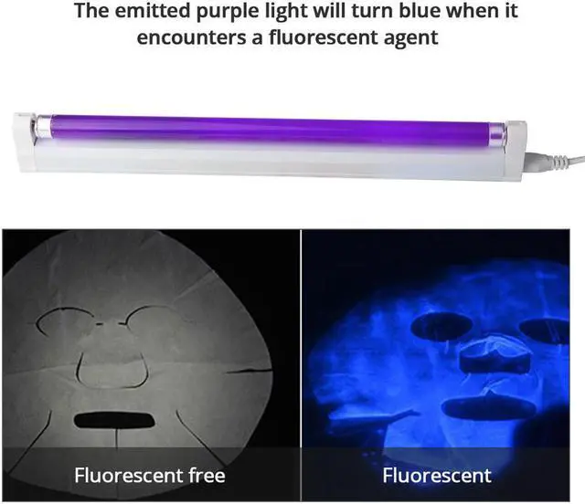 Alt view image 5 of 5 - UV Black Light Stage Violet Lighting effect Party Club Christmas BLB DJ Equipment UVA Lamp Lure Fluorescence Detection lamp