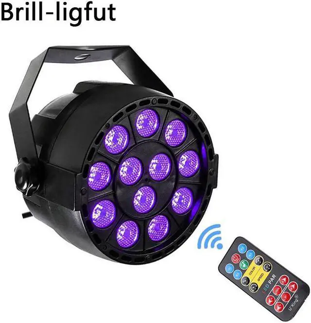 Main image of Sound Active DMX512 Master-slave 36W UV LED Stage Light Ultraviolet Black Light Par Light Spotlight lamp for Disco DJ Club
