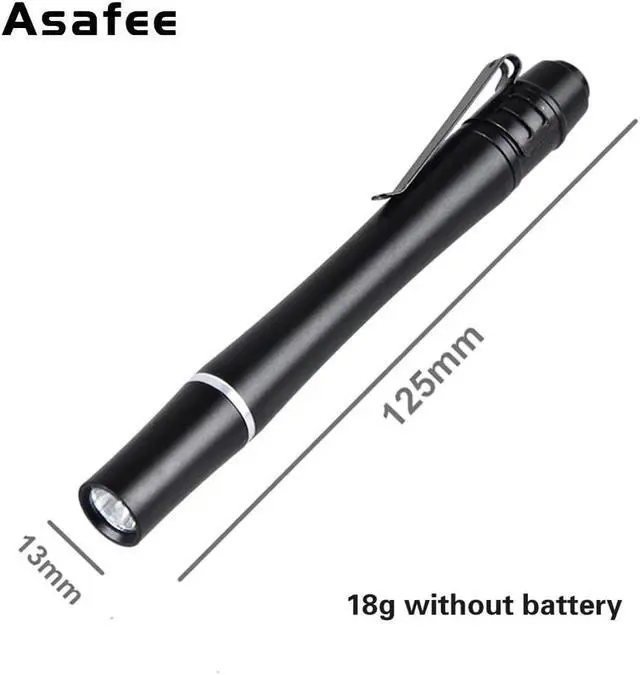 Alt view image 3 of 5 - UltraViolet LED Mini Pen Light Nurse Inspection Pen Lamp LED Flashlight Ultraviolet Medical Pen Lamp