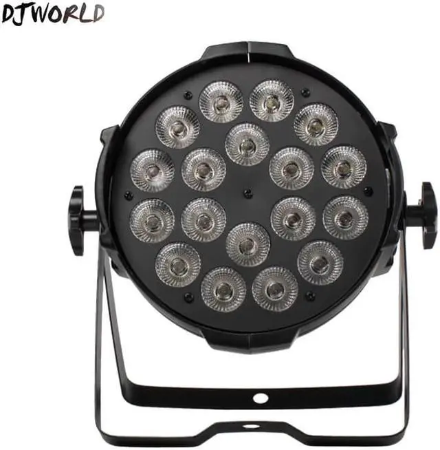 Alt view image 2 of 5 - 2PCS LED Par Light 18x18W RGBWA+UV 6IN1 Cast Aluminum PowerCon Wash Effect For Dj Disco Party Dance Floor Theater Light