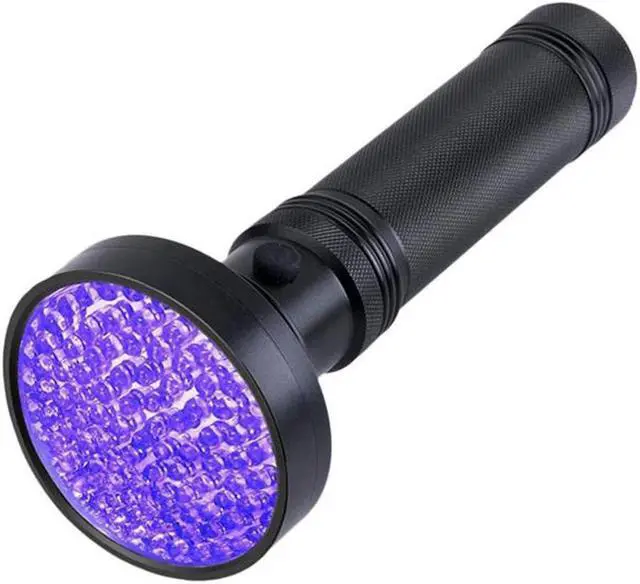 Alt view image 7 of 7 - 100 LEDS UV Light 395-400nm LED UV Flashlight Adhesive Curing Travel Safety UV Detection LED UV Flashlight Torch Lamp